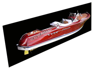 RIVA AQUARAMA Novedad Regalos Medio casco Madera Náutico Negocio Regalo Europa - Product Image 2