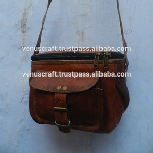 กระเป๋าครอสบอดี้หนังแท้สำหรับทุกเพศ, กระเป๋าหนังแท้100% กระเป๋าสะพายไหล่ทำด้วยมือสำหรับทุกฤดูกาลกระเป๋าสะพายข้างแบบวินเทจ - Product Image 2