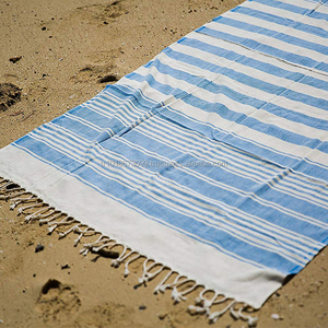 Anatolia Pestemal ผ้าขนหนูตุรกี,ผ้าเช็ดตัวแบบพกพาสีเขียวคอลเลกชันคลาสสิก - Product Image 5