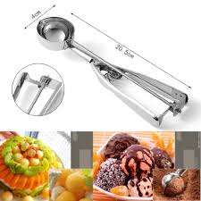 Cuchara de helado de alta calidad de acero inoxidable para cuchara de helado del desierto - Product Image 4