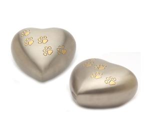 Urnes funéraires modernes en laiton en forme de cœur, faites à la main, couleur personnalisée, style américain, durables, très demandées - Product Image 6