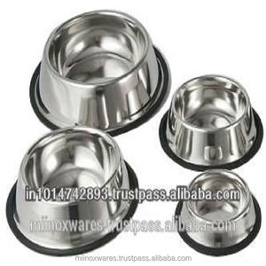 Lightweight Anti-Skid <b>Stainless</b> <b>Steel</b> <b>Dog</b> <b>Bowls</b> Eco-Friendly Non-Tip Pet Feeders Available in 2L and 5L Volumes - Product Image 2