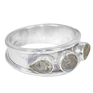 Anillo de fiesta sin níquel de grado AAA de Plata de Ley sólida 925, circonita cúbica blanca CZ, piedra preciosa de corte brillante, certificado por terceros - Product Image 1