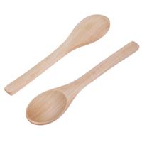 Ensemble de cuillères à mélanger rondes écologiques faites à la main avec une belle poignée - Couleur personnalisable Cuillère à mesurer artisanale