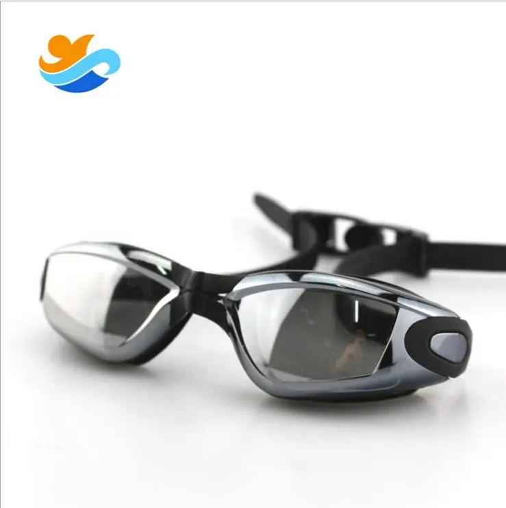 แว่นตาว่ายน้ำซิลิโคนแบบกำหนดเอง,แว่นตากีฬากันน้ำกันการเกิดฝ้าป้องกันดวงตาแว่นตาว่ายน้ำสำหรับผู้ใหญ่