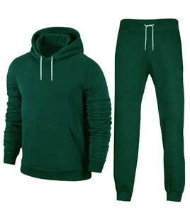 Último DISEÑO DE chándales deportivos para hombres, fabricación de ropa, conjuntos de pantalones y Sudadera con capucha de dos piezas, chándal de Jersey de lana de algodón - Product Image 2