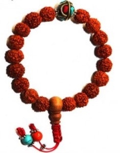 Pulseras de oración con cuentas de moda Rudrachaya" - Product Image 1