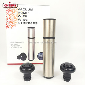 Conservante del <span class=keywords><strong>vino</strong></span>, <span class=keywords><strong>vino</strong></span> del acero inoxidable fabricante del <span class=keywords><strong>vino</strong></span> de la bomba de vacío y 2 tapones - Product Image 4