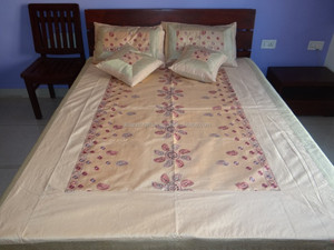 Traditional Indian Luxury <b>Queen</b> Size Bed cover - Product Image 2