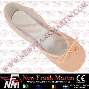 NFM Design personnalisé Ballet en cuir véritable Pompes de danse lyrique EVA souple Enfants Adultes Été Automne Hiver Gymnastique Ventre Rythmique - Product Image 3