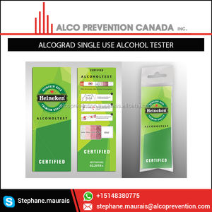 Bafômetro descartável para teste de álcool rápido - Product Image 2