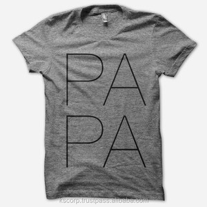 Kaus lengan pendek tri-blend uniseks, T-Shirt lengan pendek cepat kering bersirkulasi dengan layar leher-o & layar sutra bermotif layanan OEM tersedia