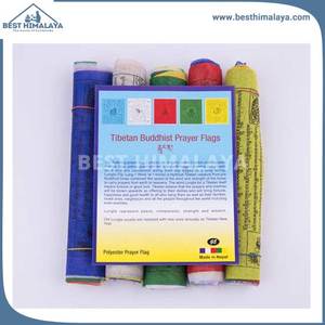 Tibetan Buddhist Prayer Flag Set for Meditation - Product Image 3