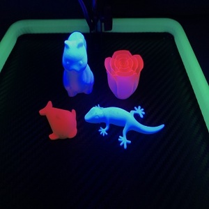 เครื่องพิมพ์3D HP ไส้หลอด500g น้ำหนักสุทธิ1KG แท่งพลาสติกสีแดงแบบสร้างสรรค์บริการแปรรูปแม่พิมพ์5KG - Product Image 3