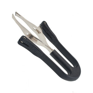 Pinzas Automáticas para Cejas y Pestañas con Punta Inclinada, Marca Personalizada, Material de Acero Inoxidable, Mango de Plástico, Diseño Sostenible - Product Image 6