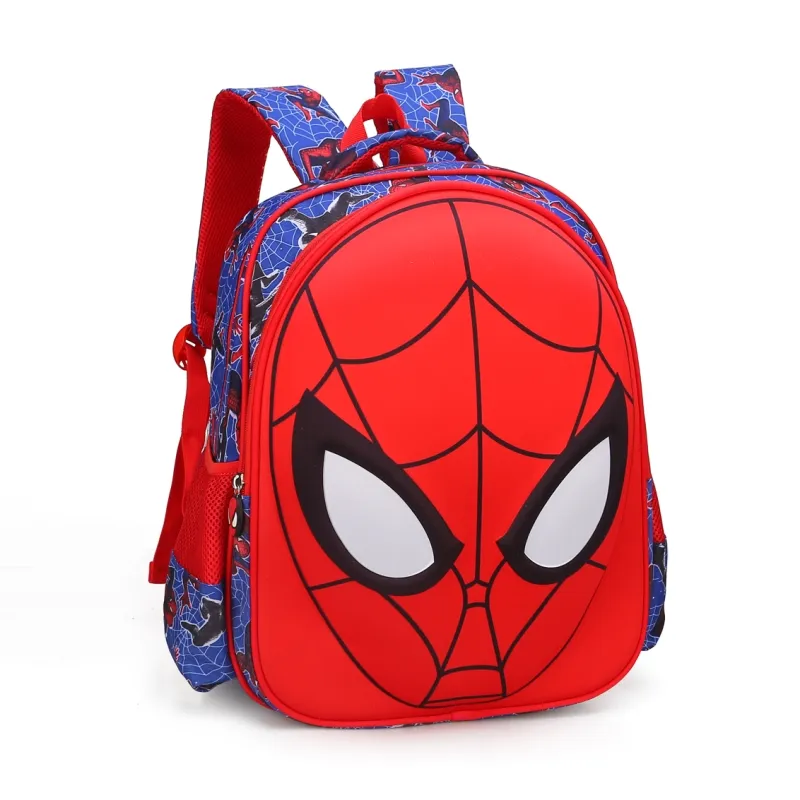 New models spider man cartoon 3d school bags backpack