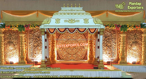 มณฑปงานแต่งงานอินเดียสุดอลังการ มณฑปงานแต่งงานแบบมีประตู มณฑปงานแต่งงานแบบมีประตู - Product Image 3