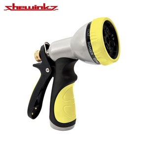 โลหะอลูมิเนียม9รูปแบบน้ำสเปรย์ปืนหัวฉีด - Product Image 2