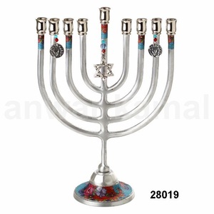 9 Lite Menorah religieux, vente en gros - Product Image 1