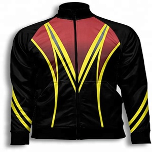 Venta al por mayor de invierno cálido de talla grande chaquetas de los hombres el mejor rendimiento todos los deportes sublimación con cierre de cremallera impermeable transpirable - Product Image 2