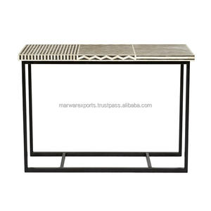 Muebles de sala de estar de alta calidad Mesa de consola con incrustaciones de hueso de buena calidad para uso doméstico - Product Image 3