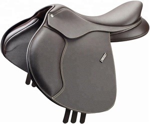 Silla de Montar Inglesa de Cuero Genuino de Alta Calidad para Salto, Silla de Montar de Contacto Cercano para Equitación, Equipo Ecuestre para Salto de Obstáculos - Product Image 2