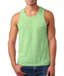 Custom <b>Men's</b> Summer Tank Top Breathable Cotton Knitted Gym Stringer Casual Sport Style Personalized Design Plus Size Fitness - Product Image 1