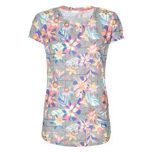 Vente en gros de t-shirts pour femmes en polyester 100% de haute qualité avec impression personnalisée, logo personnalisé, tenue décontractée avec technique de sublimation - Product Image 5