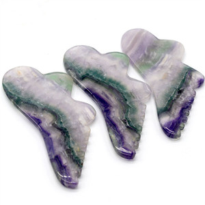 Fluorite <span class=keywords><strong>giada</strong></span> Gua Sha <span class=keywords><strong>giada</strong></span> <span class=keywords><strong>pietra</strong></span> Gua Sha strumento di massaggio Guasha strumento <span class=keywords><strong>per</strong></span> il <span class=keywords><strong>viso</strong></span> e la pelle del corpo strumenti di massaggio <span class=keywords><strong>per</strong></span> agopuntura SPA - Product Image 6