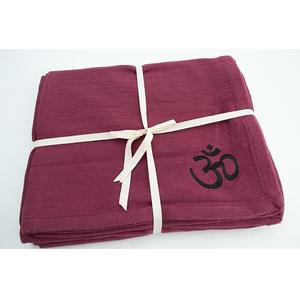 Deluxe 100% Cotton Rectangular Yoga <b>Blanket</b> King Size Woven Technique Organic Bamboo <b>Wearable</b> Portable Joyous Character Autumn - Product Image 1