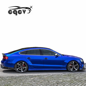Kit corpo stile CQCV per <span class=keywords><strong>Audi</strong></span> A5 materiale in fibra di carbonio labbro anteriore labbro posteriore gonne laterali parafango largo spoiler accessori auto - Product Image 3