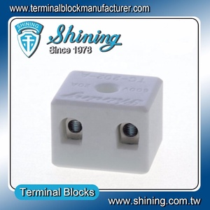 TC-202-A 20A 2-Way Cable 4mm Ceramic <b>Terminal</b> Block - Product Image 3