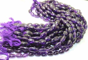 High quality amethyst Oval Bead Stone <b>Necklace</b> Beads <b>Crystal</b> Charms for Jewelry Making <b>Crystal</b> Women <b>Necklace</b> Wholesaler - Product Image 2