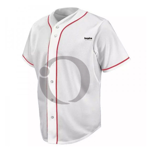 Uniformes de Baseball à rayures pour jeunes hommes, maillot de Baseball cousu personnalisé, chemises brodées sublimées XXL Kawasaki unisexe OEM - Product Image 2