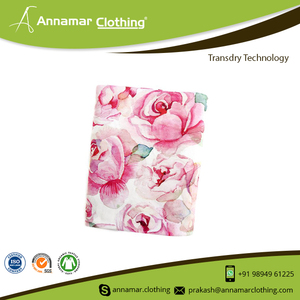 Manta Envolvente de Muselina de Algodón Orgánico con Diseño Floral, Marca Privada |   Envoltura Personalizada para Bebé, Suave, de Gasa, para Recién Nacidos - Product Image 5