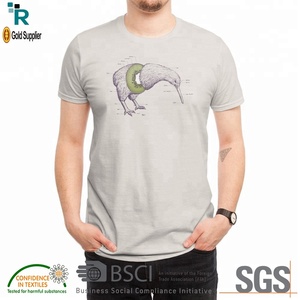 High Quality 100% Cotton O-Neck T-Shirt Bangladesh <b>Knitted</b> Casual Free <b>Tie</b>-Dyed Short Sleeve for Men Solid Pattern - Product Image 5