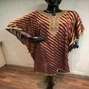 Caftán de seda para mujer, impresión digital personalizada, a la moda - Product Image 2