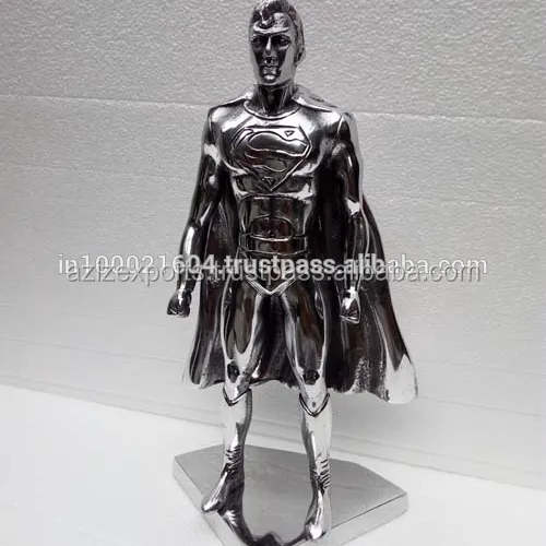 Superman Standbeeld Voor Gift In Super Hero