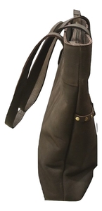 Sac à main en cuir véritable pour dames avec fermeture à glissière - Product Image 2