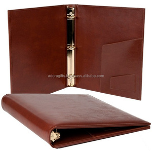 Mini <b>Ring</b> <b>Binder</b> with <b>3</b> <b>Rings</b> / Pu Leather Portfolio with <b>3</b> <b>Ring</b> <b>Binder</b> / Business <b>3</b> <b>Ring</b> <b>Binder</b> Leather - Product Image 1