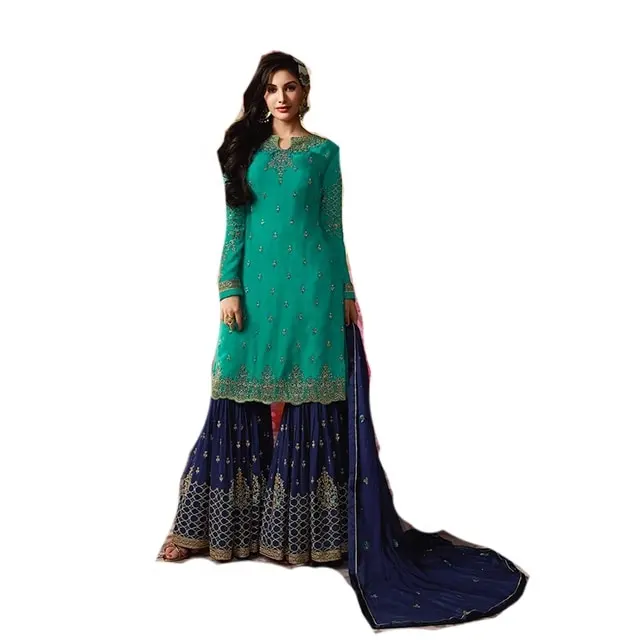Платье Sharara/Sharara, пакистанское/платье Sharara