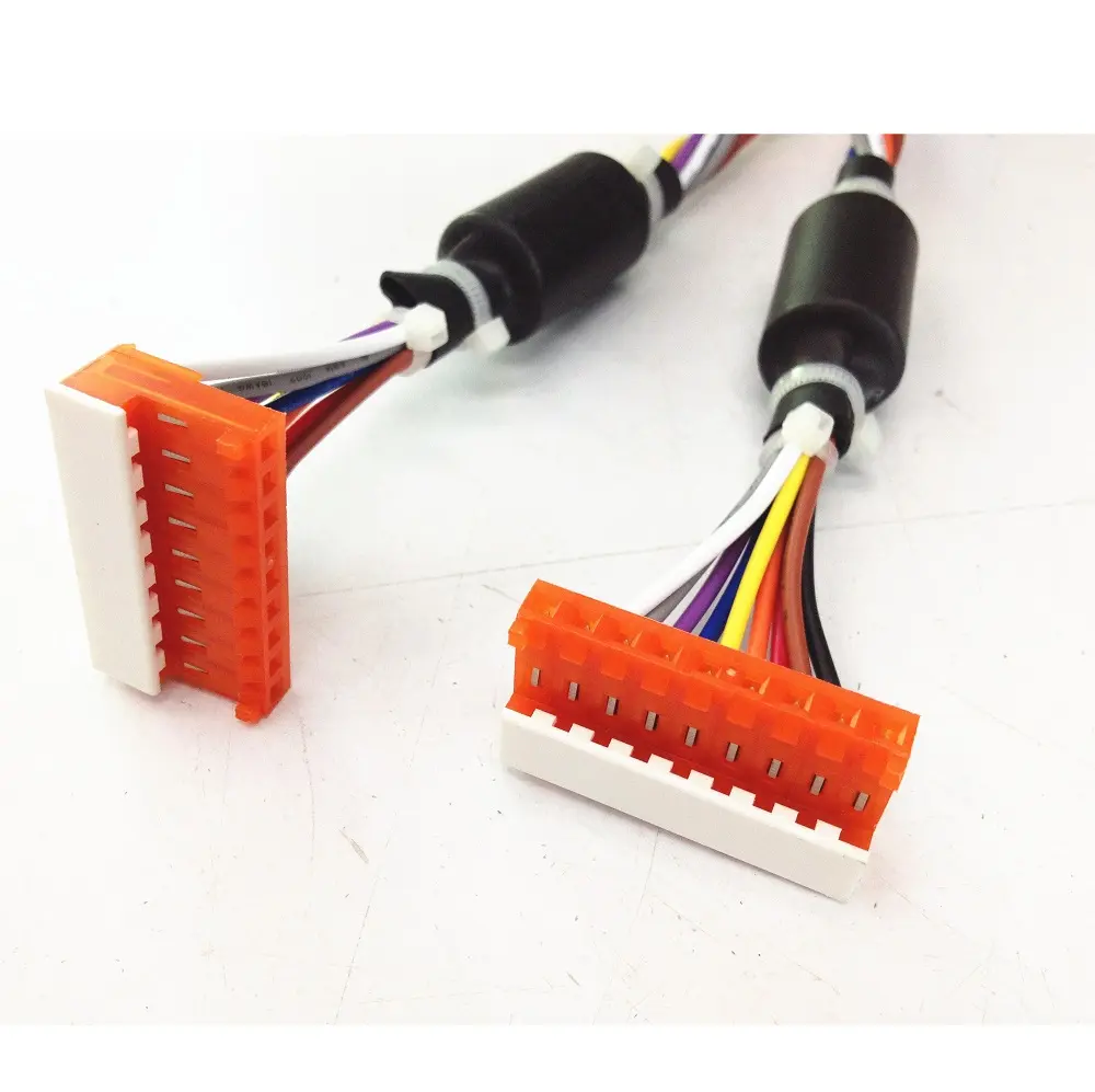 Konektor IDC Rakitan Kabel Tipe Ujung Tertutup, untuk PCBA AMP 2.54 Mm Harness Kawat Cermin untuk Konektor Pin Truk Mobil Edgarcn
