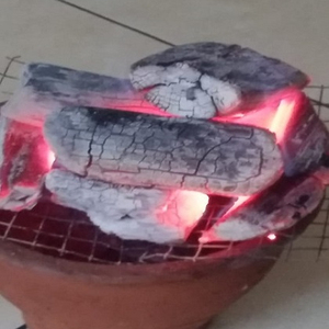 COFFEE CHARCOAL HARD WOOD FOR CHARCOAL BBQ GRILL 100% INDONESIA BEST SELLER IN KUWAIT - Product Image 1