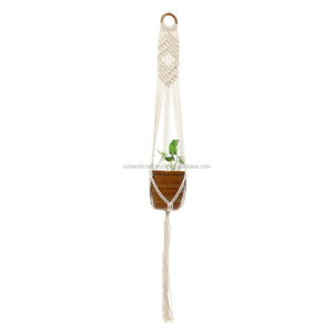 Colgador de plantas de macramé, colgadores de plantas de cuerda, colgador de plantas de 4 patas al mejor precio, Hecho a mano Magic - Product Image 2