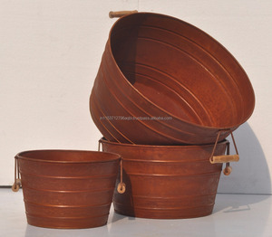 Refroidisseur de vin Baignoire En Gros Quantité En Vrac De Haute Qualité Fabriqué En Inde Nouveaux Designs Galvanisé Intérieur Et Extérieur Maison Hôtel 2024 - Product Image 2