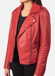 Urban Outdoor Chaqueta de cuero para mujer Venta caliente Nuevas llegadas Diseño único Ropa de invierno Abrigo de moda para mujer con cremallera - Product Image 3