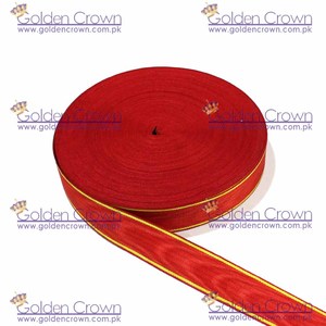 Cinta de medalla de grosgrain moiré de doble cara para insignias masónicas - Product Image 4