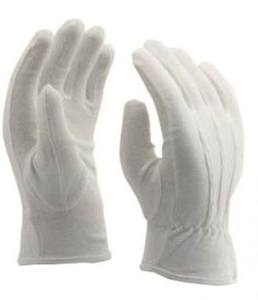 Gant Interlock 100% coton avec doublure de sécurité blanche Sports quotidiens Gants de sécurité en plein air - Product Image 3
