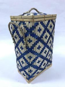 100% Handmade Craft Storage <b>Baskets</b> with Natural <b>Bamboo</b> Hot Collection No Minimum Quantity - Product Image 3