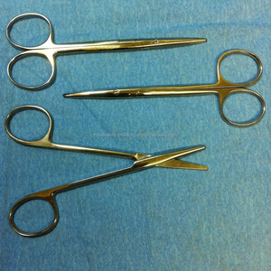 Ciseaux à dissection Mayo pour salle médicale Ciseaux Metzembaum incurvés droits pour pansement chirurgical Strabisme Source d'alimentation manuelle - Product Image 5